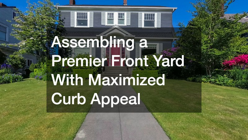 Assembling a Premier Front Yard With Maximized Curb Appeal